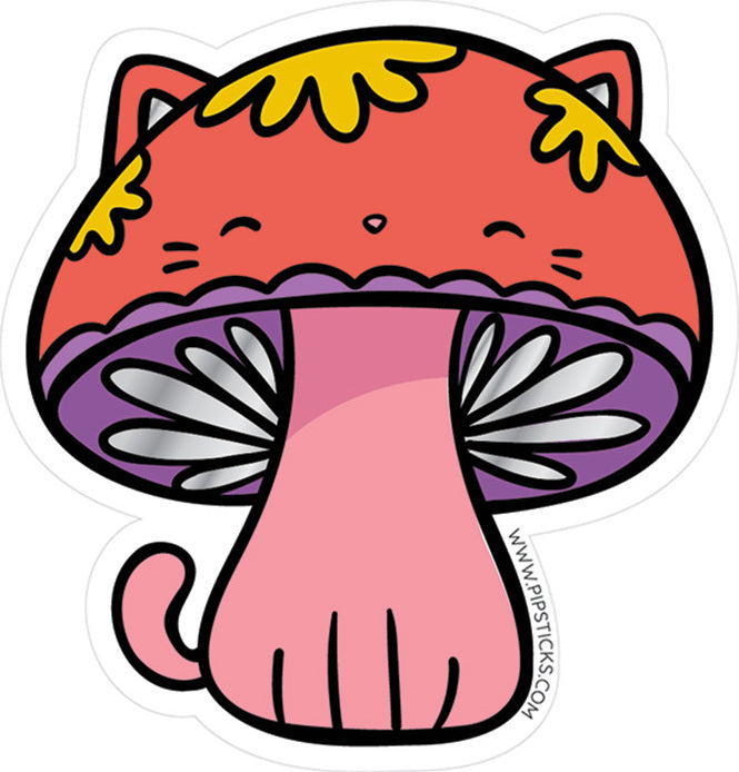 Stickers -  Toadstool Tabby Vinyl