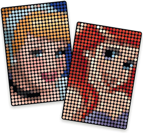 Stamp to Reveal Dot Art - Disney Princess