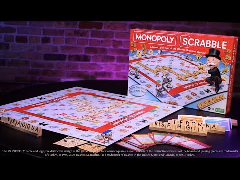 Monopoly Scrabble Game
