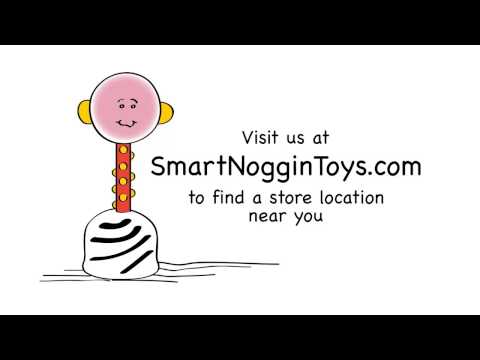 NogginStik Developmental Light-up Rattle
