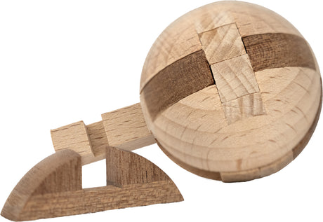Aztec Sun Stone - Mini Wooden Puzzle