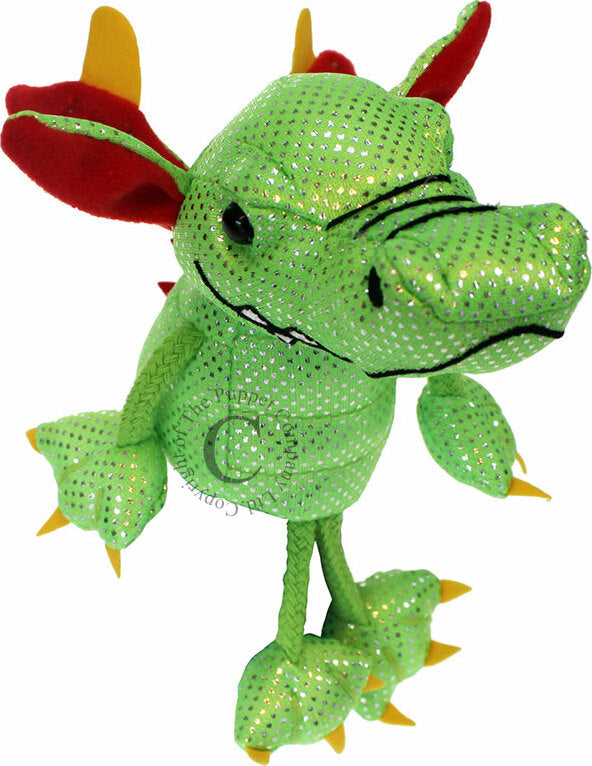 Finger Puppets - Dragon (Green)