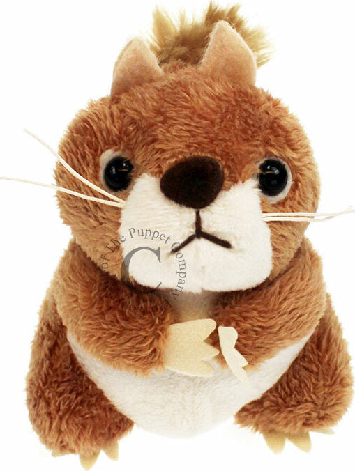 Finger Puppets - Squirrel (Red)