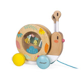 Janod Pull Along Snail