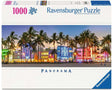 Night Glow on Ocean Drive Panoramic 1000 Pc Puzzle