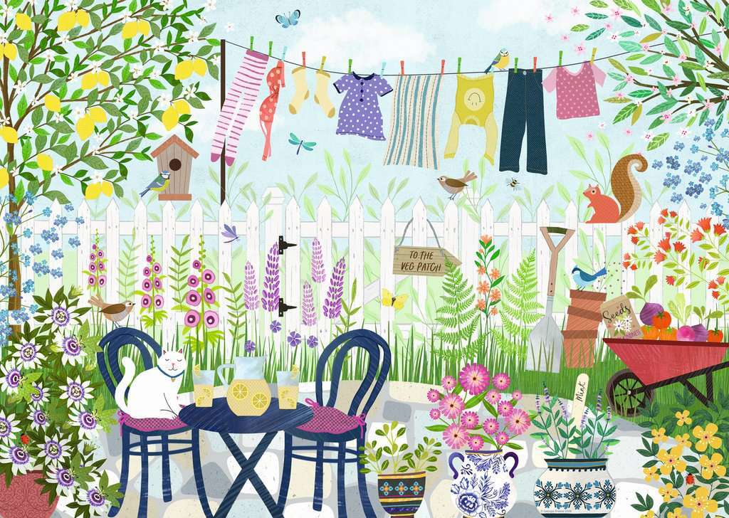 Summer Garden 1000 Pc Puzzle