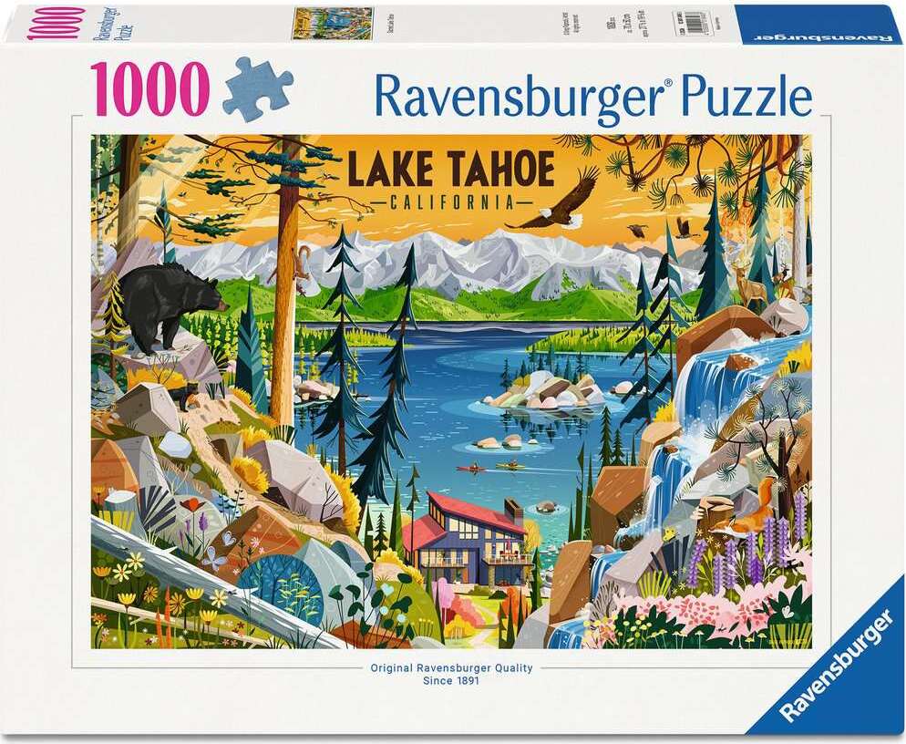 Sacred Lake Tahoe 1000 Pc Puzzle