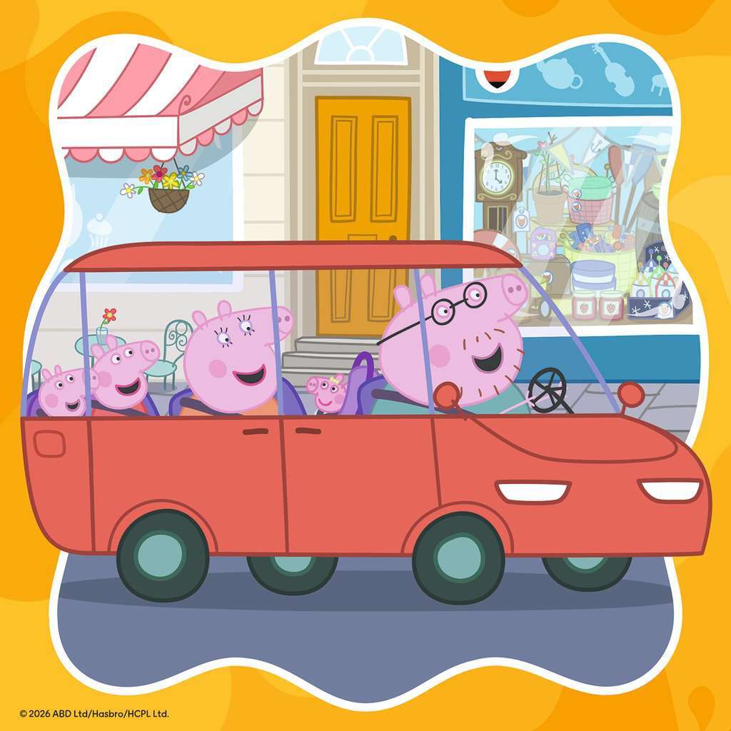 Peppa Pig 3x49 Pc Puzzle
