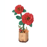 Modern Wooden Puzzle: Camelia