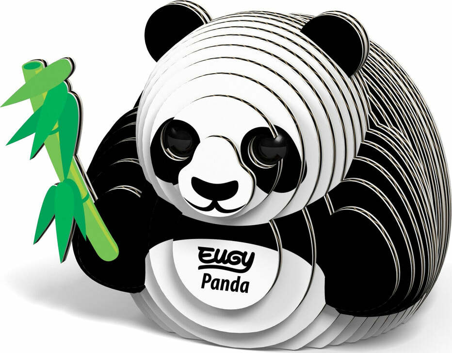 EUGY 650126 Red Panda Puzzle 3D per bambini e adulti da assemblare, figura animale fai da te, set fai da te EUGY 650126 Red Panda Puzzle 3D per bambini e adulti da assemblare, figura animale fai da te, set fai da te