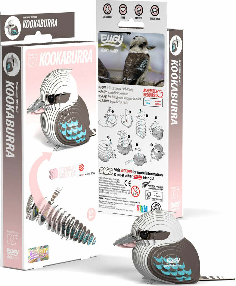 EUGY Kookaburra 3D Puzzle