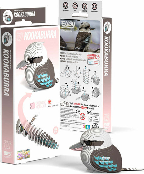 EUGY Kookaburra 3D Puzzle