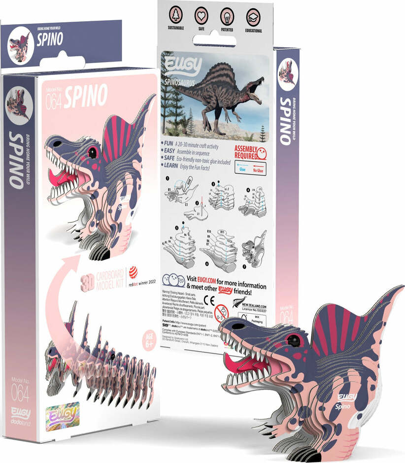 EUGY Spino 3D Puzzle