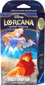 Lorcana TCG First Chapter Starter Deck: Sapphire/Steel