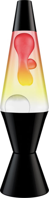 14.5'' LAVA® Lamp Tri Glb White/Clear/Black