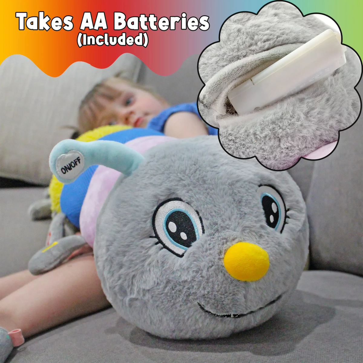 Cuddlebug Sensory Plush