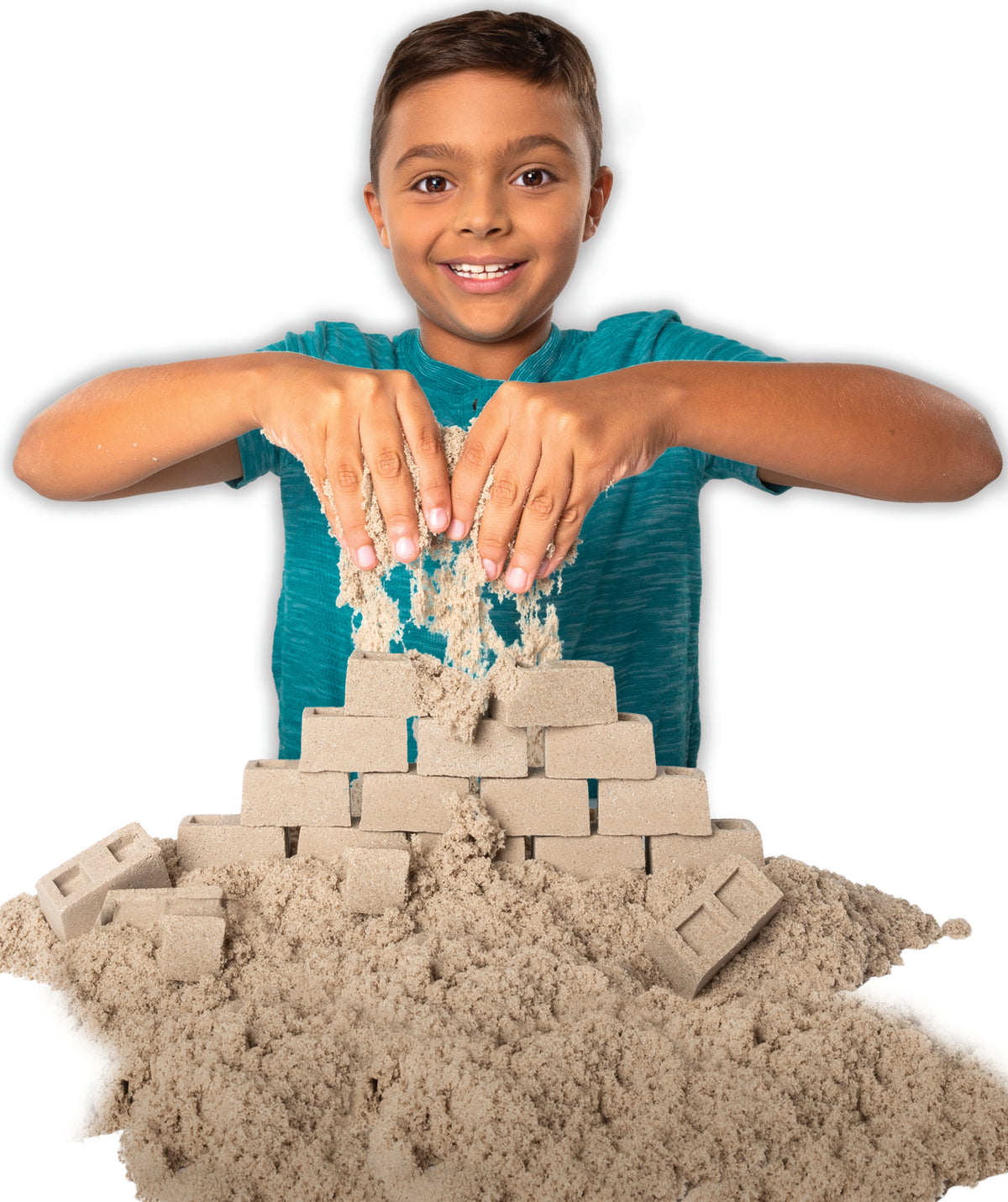 Kinetic Sand, Dig & Demolish Playset with 1lb and Toy Truck, Play Sand Sensory Toys for Kids Ages 3 and up