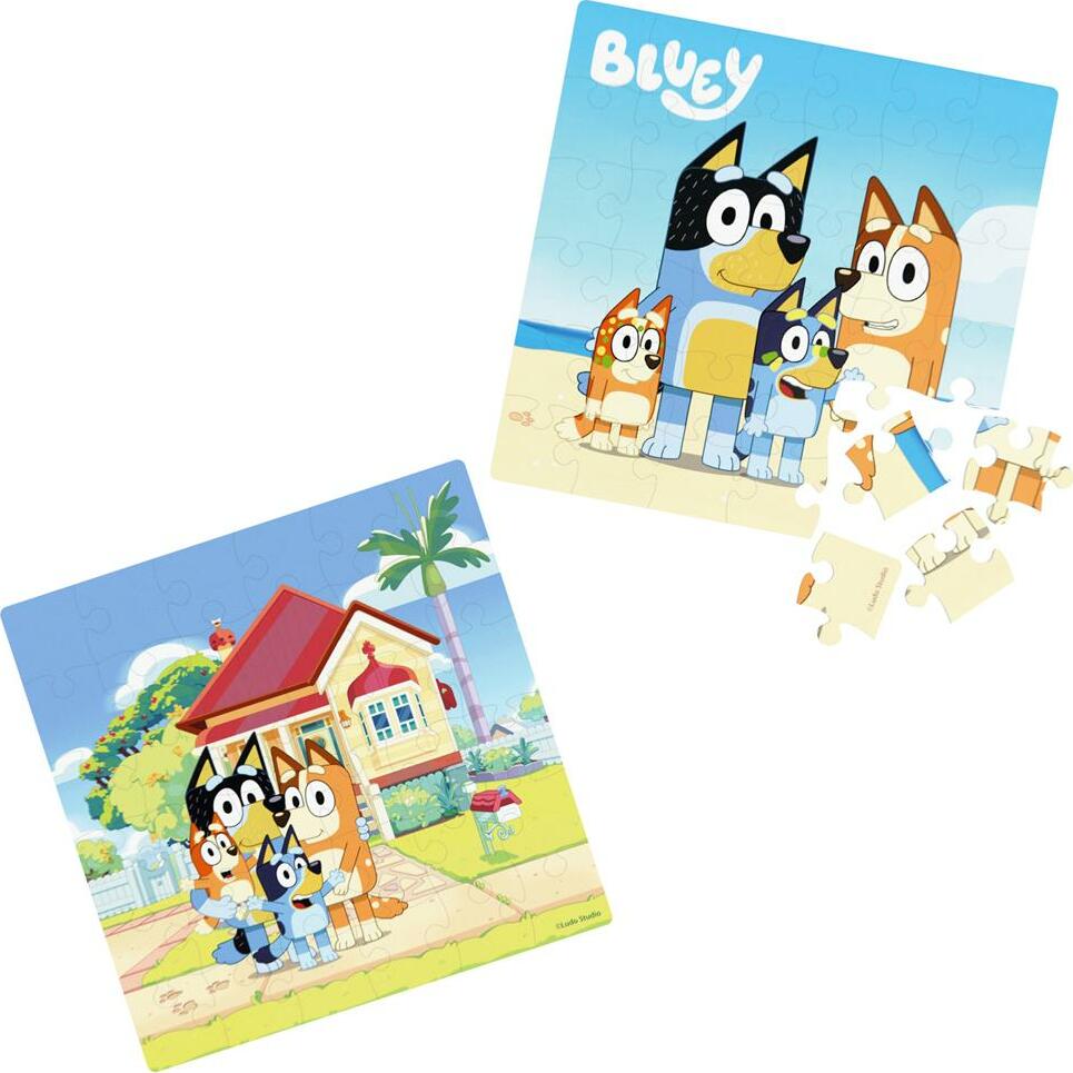 Bluey - 36 Piece Jigsaw Puzzle Two Pack