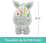 Safari Friends Zebra with Chime - 7 in