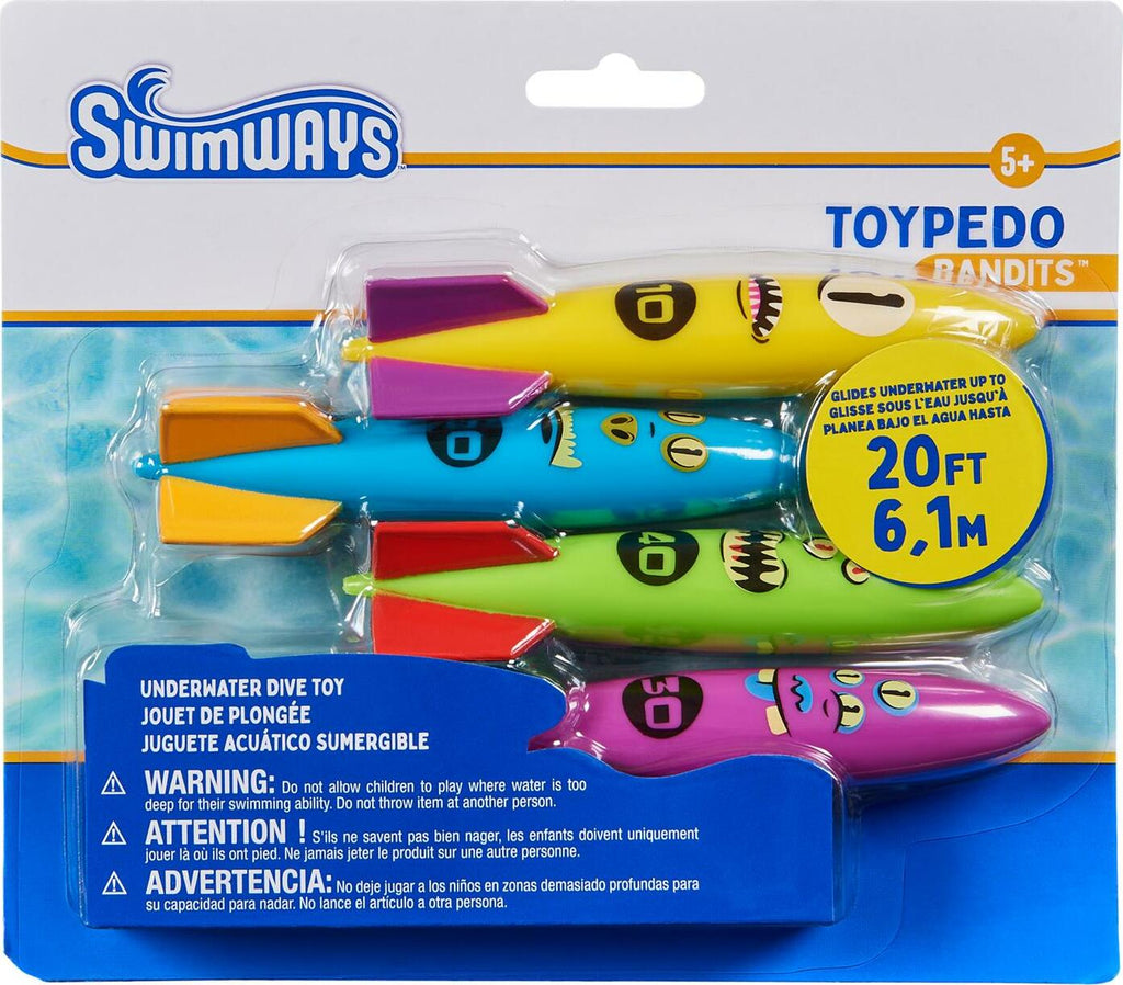 Swimways Toypedo Bandits Pool Diving Toys