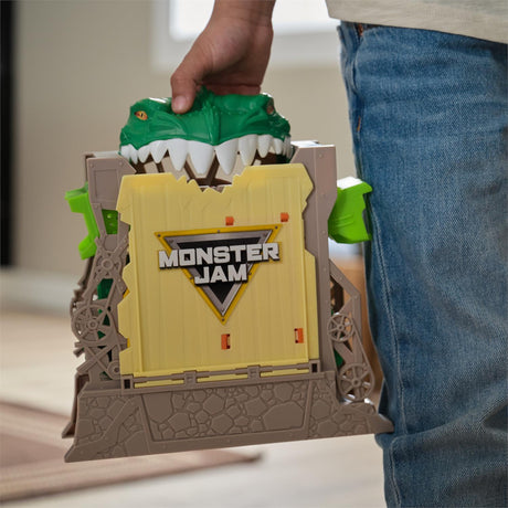 Monster Jam, Dragon Dungeon of Doom Playset, Mini Jams