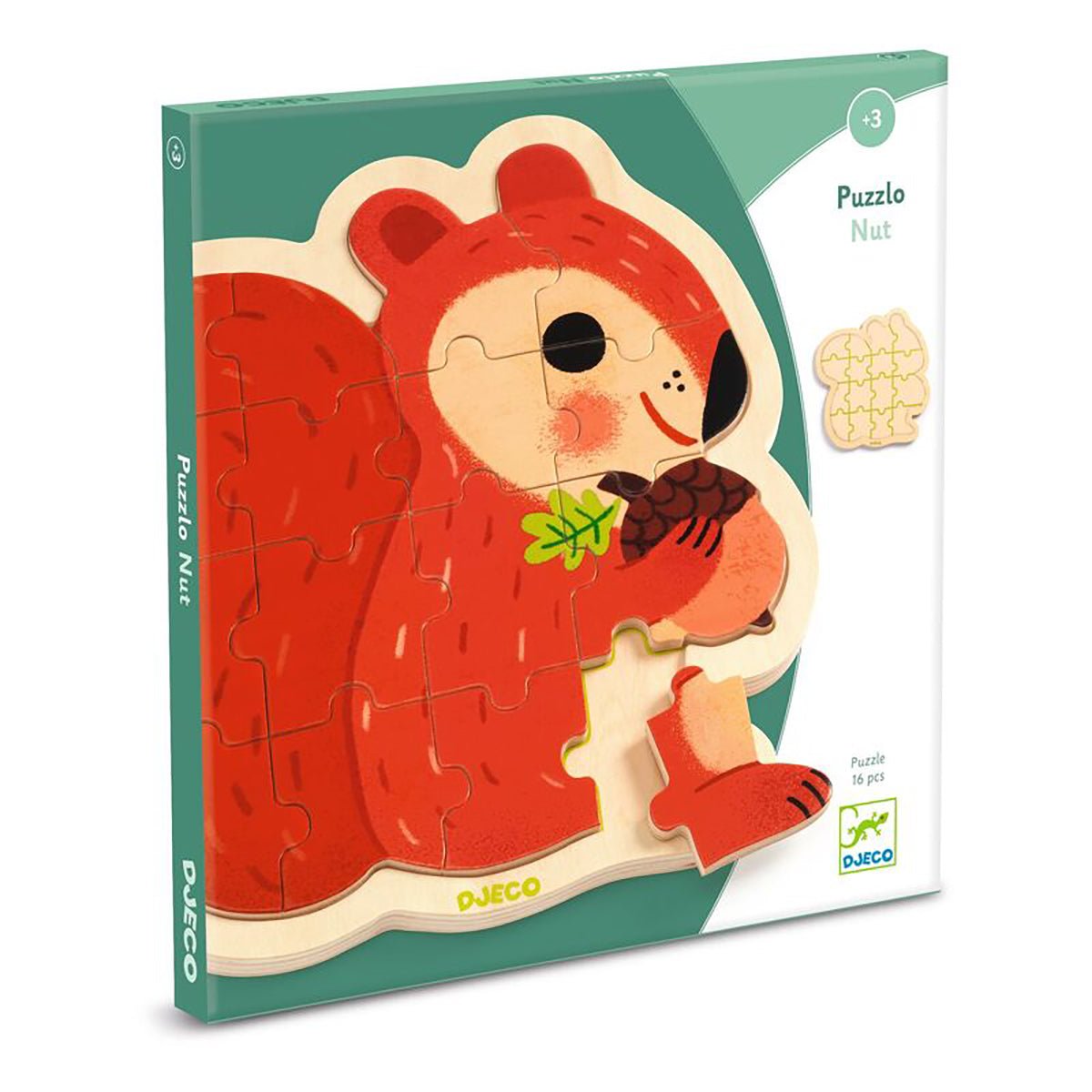 Djeco Wooden Puzzles Puzzlo Nut