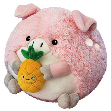 Mini Squishable Pig w/ Pineapple (7")