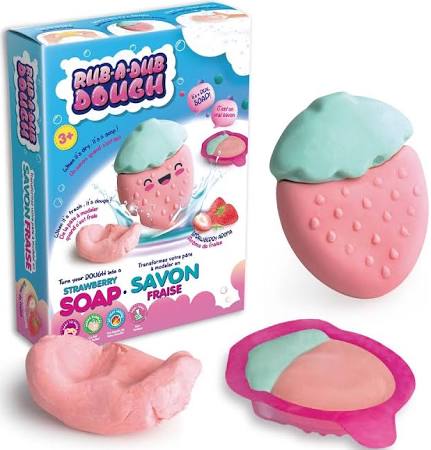 Rub a Dub Strawberry Soap Dough