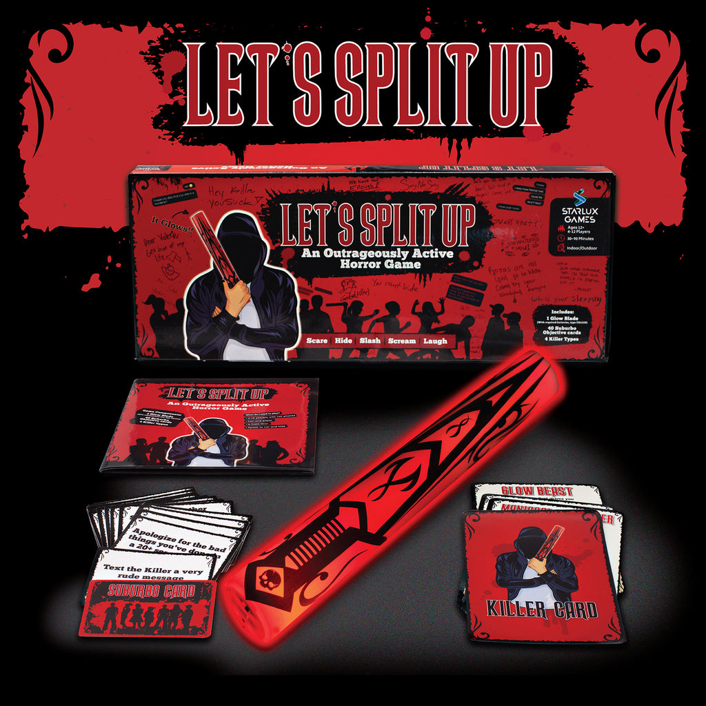 Let's Split Up: An Outrageously Active Horror Gam