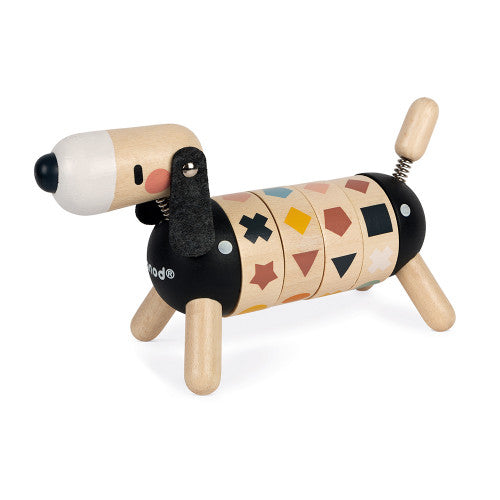 Janod Sweet Cocoon Shapes & Colour Dog
