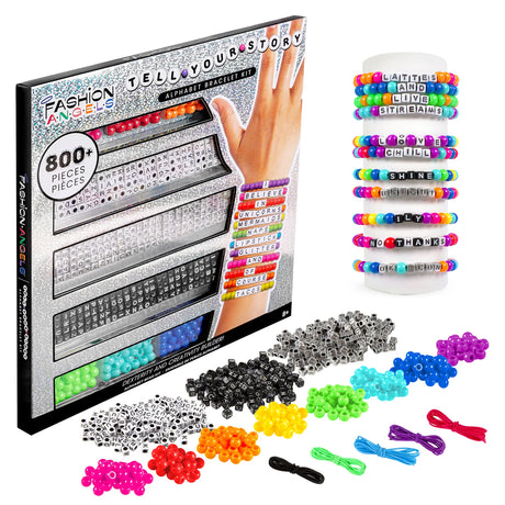 Tell Your Story Alphabet Bead Case Large