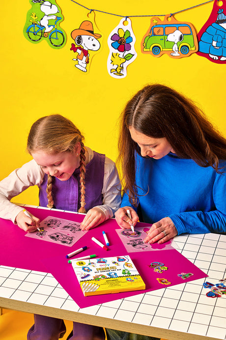 OOLY x PEANUTS DIY Shrink Art Kit