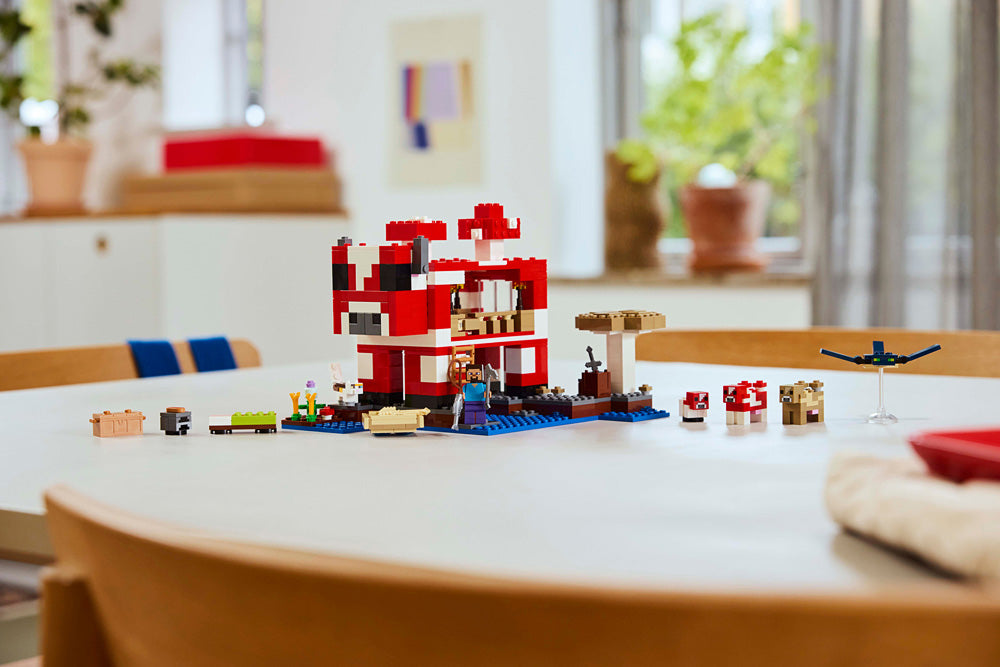 LEGO MINECRAFT The Mooshroom House