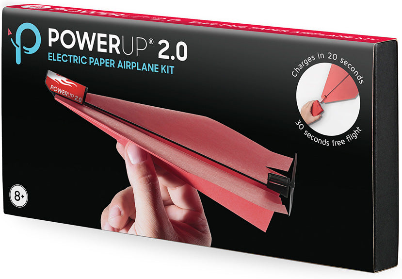 PowerUp Power Kit for Paper Airplane - Blue PowerUp Power Kit for Paper Airplane - Blue