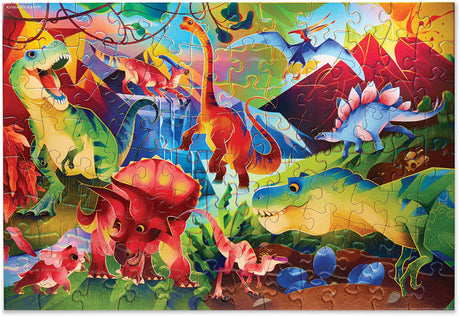 Dinosaur World Holographic Puzzle