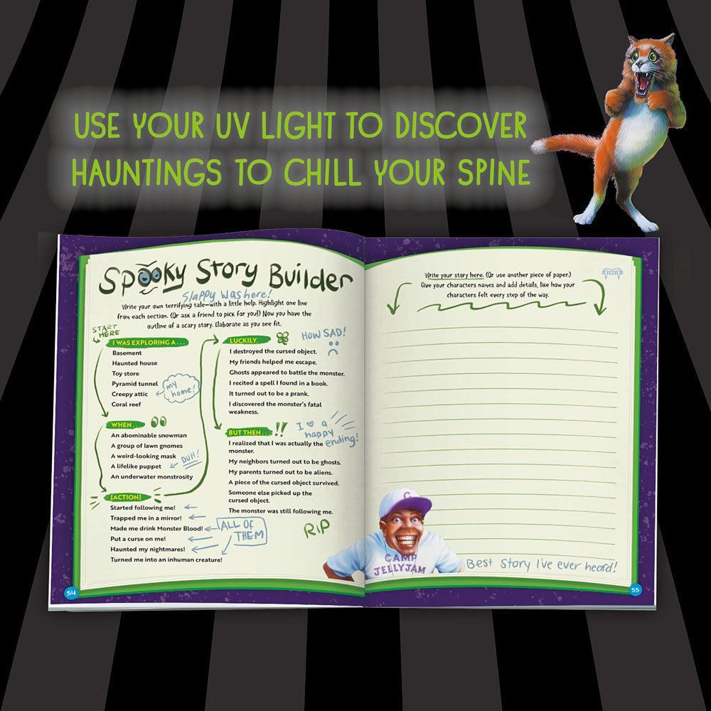 KLUTZ Goosebumps Haunted Ink Activity Book