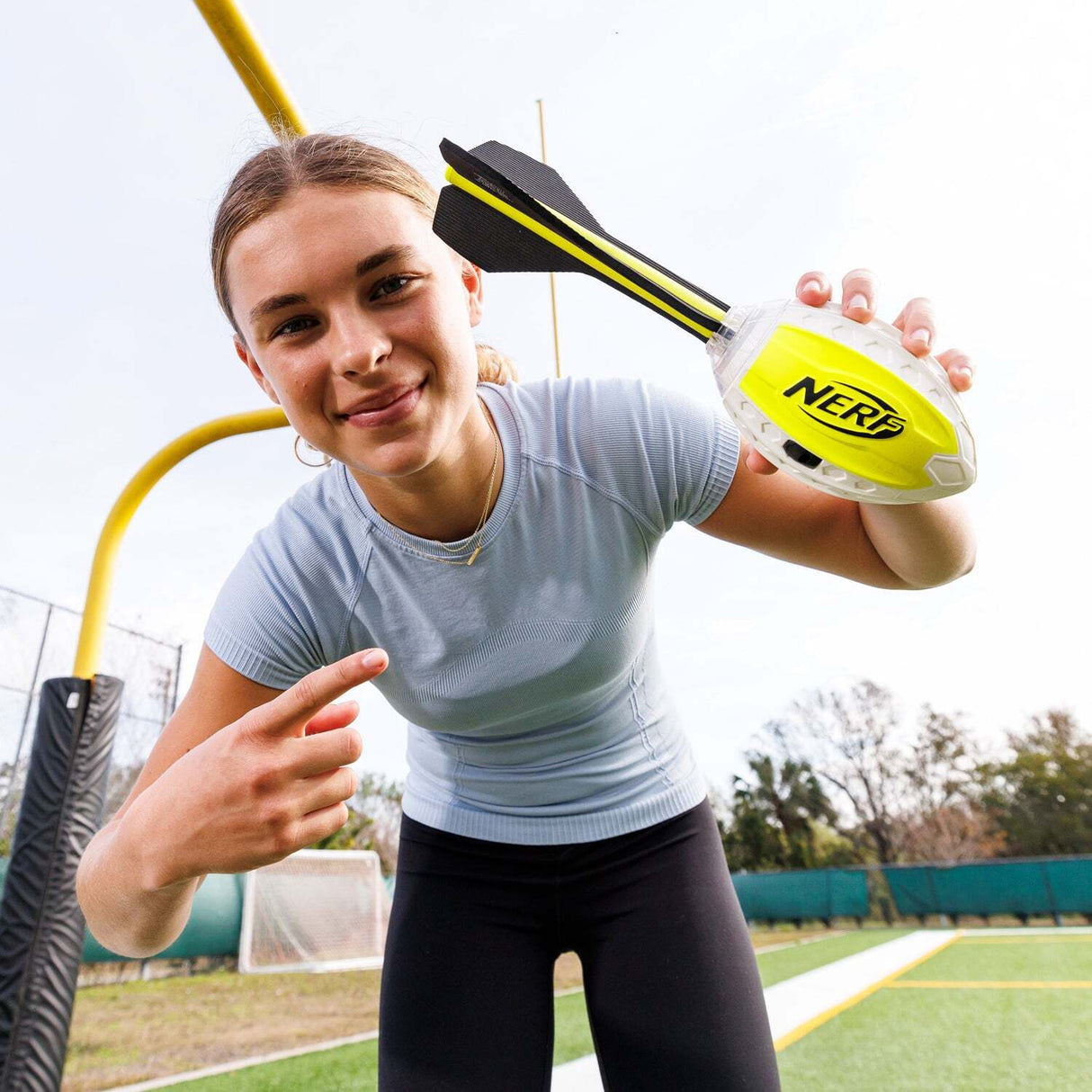 NERF Vortex Lightstrike Football