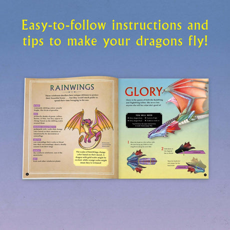 KLUTZ Wings of Fire Folded Flyers Book