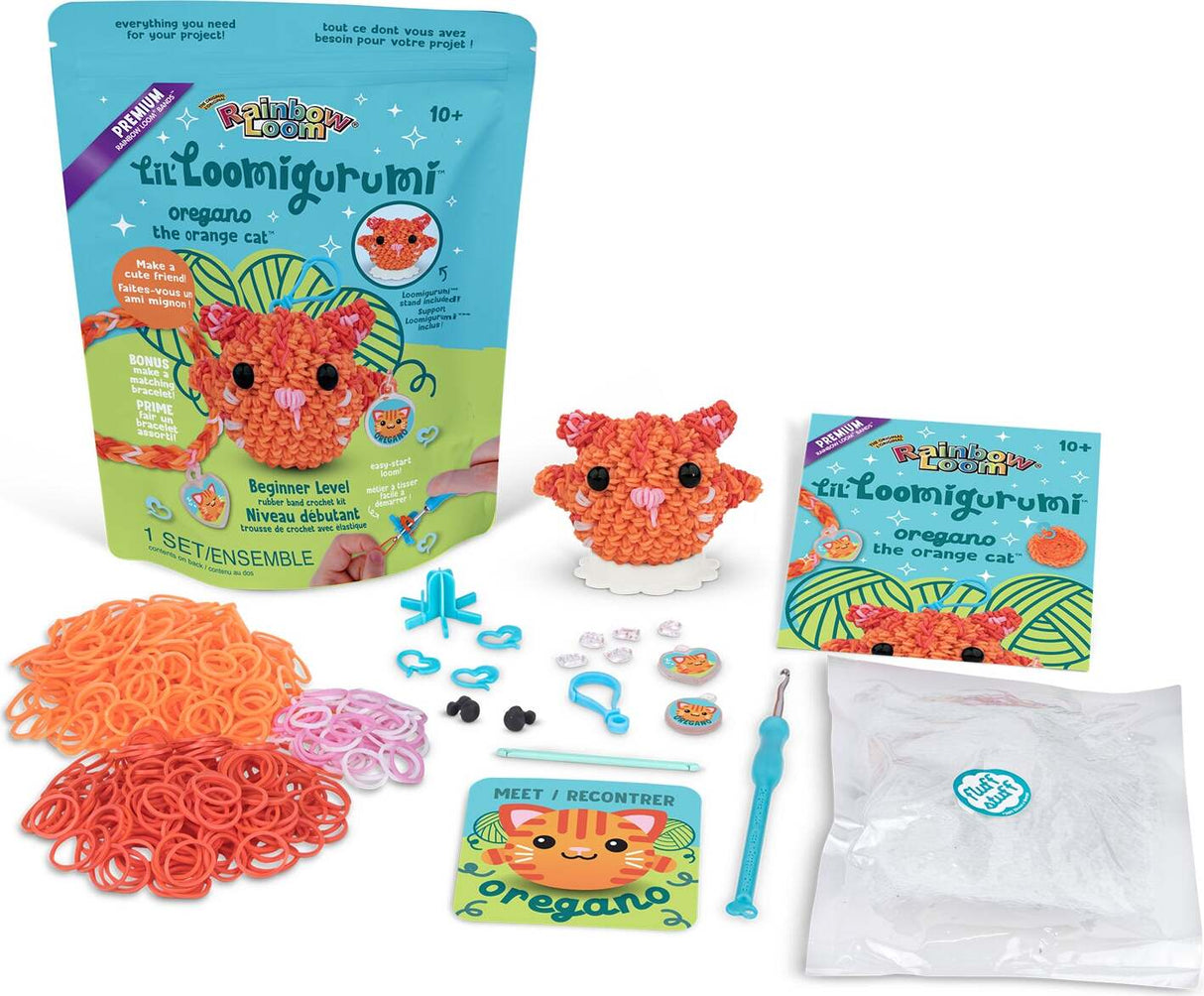 Rainbow Loom Lil' Loomigurumi Rubber Band Crochet Kits: 3 styles