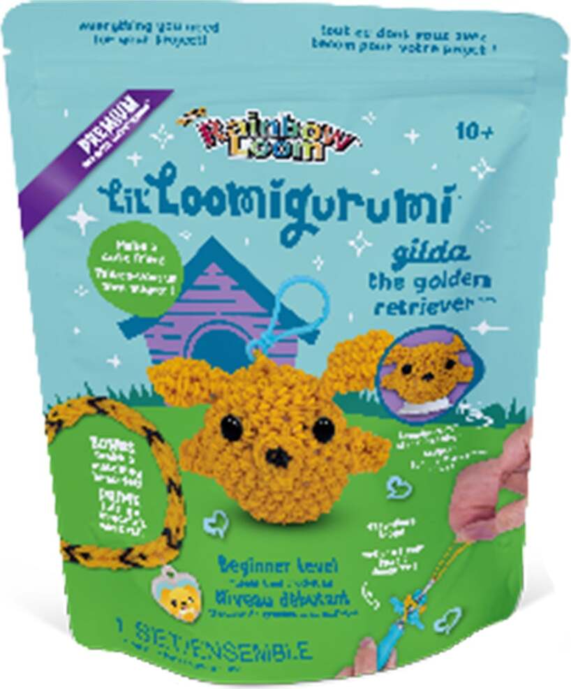 Rainbow Loom Lil' Loomigurumi Rubber Band Crochet Kits: 3 styles