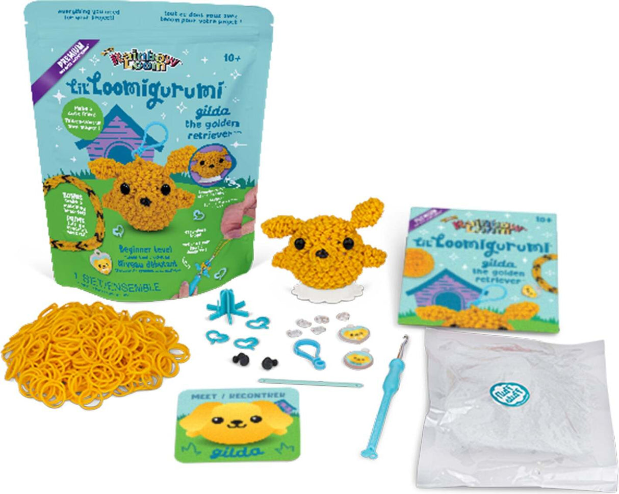 Rainbow Loom Lil' Loomigurumi Rubber Band Crochet Kits: 3 styles