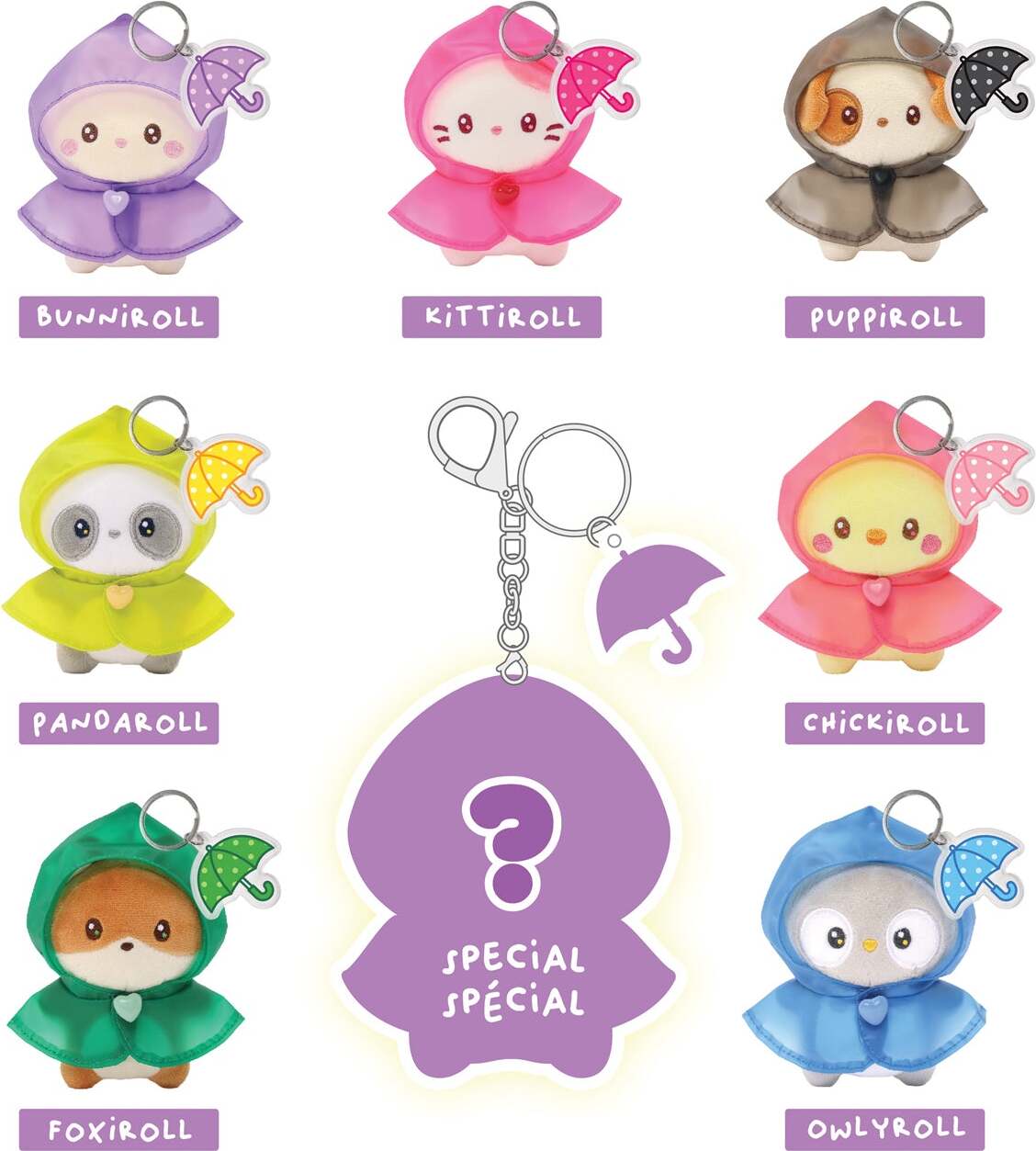 Miniz by Anirollz in Raincoats Surprise Plush Box – Turner Toys