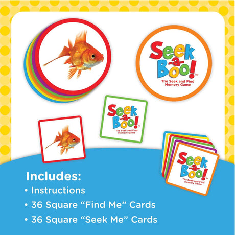 Seek-A-Boo! Seek-and-Find Memory Game