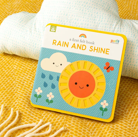 Petit Collage A First Felt Book: Rain and Shine