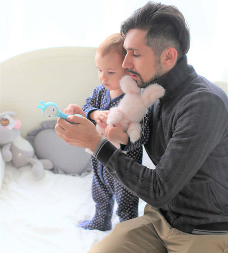 Smarty Bunny - Musical Light Up Rattle (Blue: 0402 | Pink: 0403)