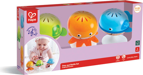 Stay-put Rattle Set