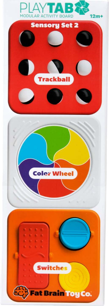 PlayTab Sensory Set Tiles - 4 style Asst