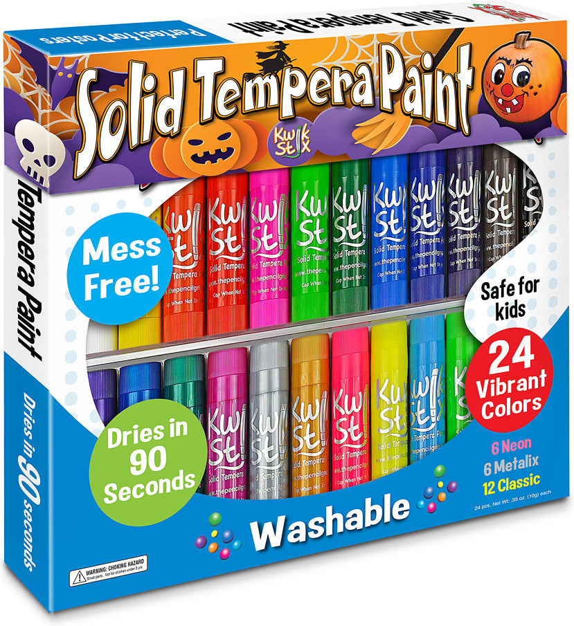 Kwik Stix Solid Tempera Paint 24 pack