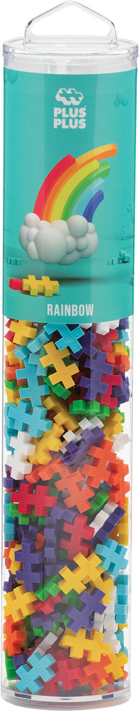 Plus-Plus Rainbow Mix Tube - 240 pcs