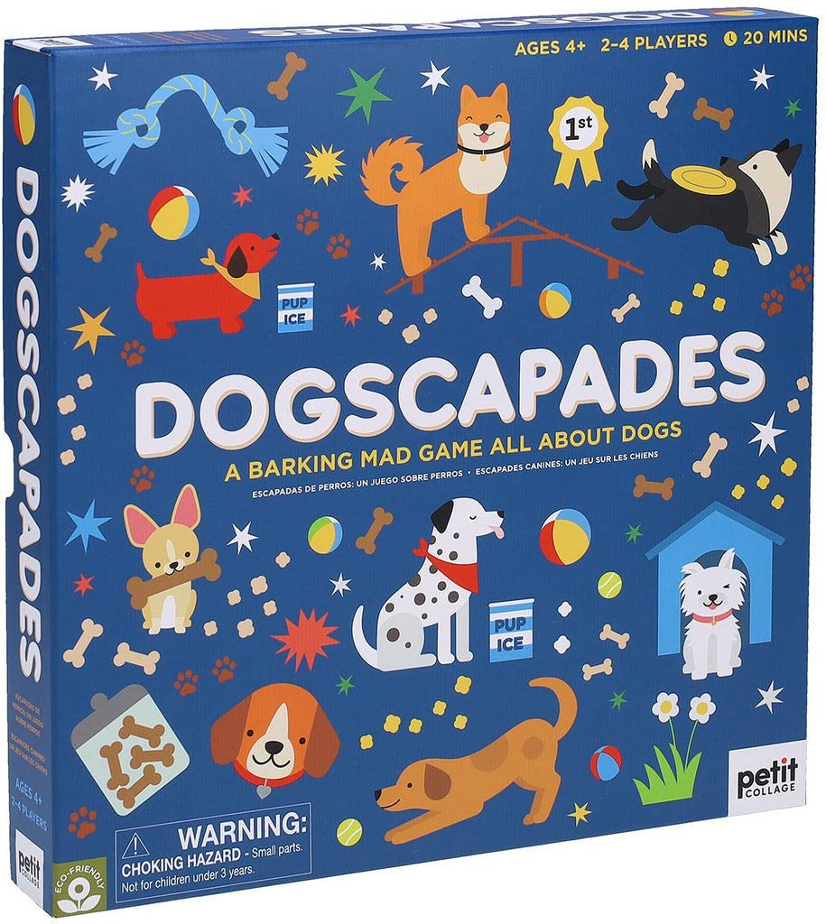 Petit Collage Dogscapades Board Game